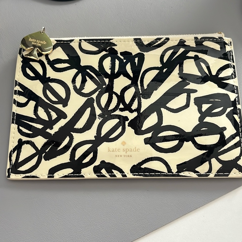 Kate Spade literary glasses pouch